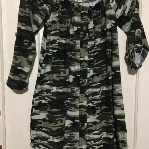 Ultra&flirt women’s short camo dress Small - Picture 5 of 9